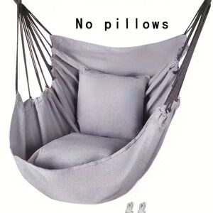 Gray Hanging Chair Hammock